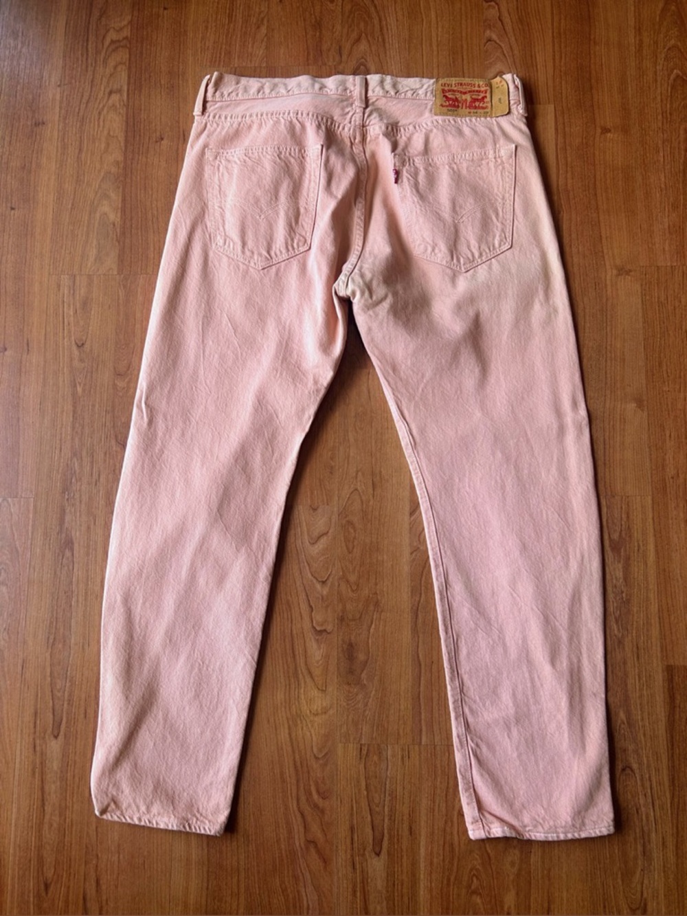 levis 501 button fly jeans mens 34x29 - Picture 4 of 6